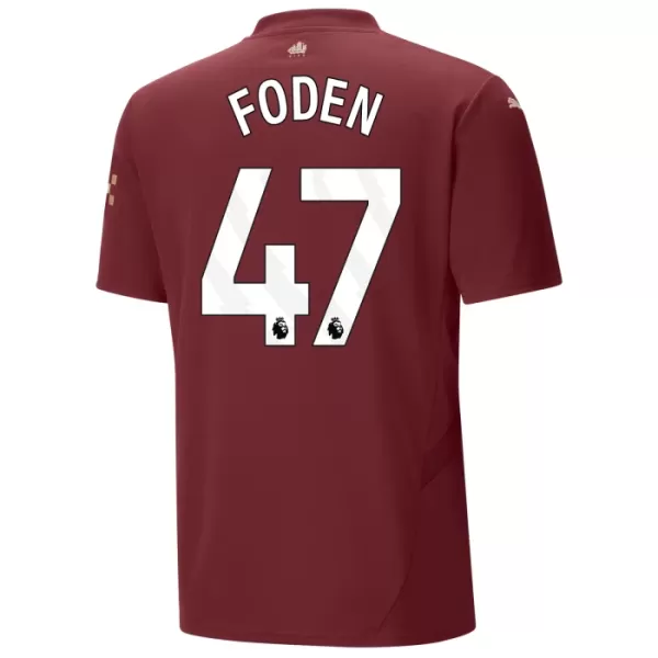 Manchester City Phil Foden 47 Derde Shirt 24/25