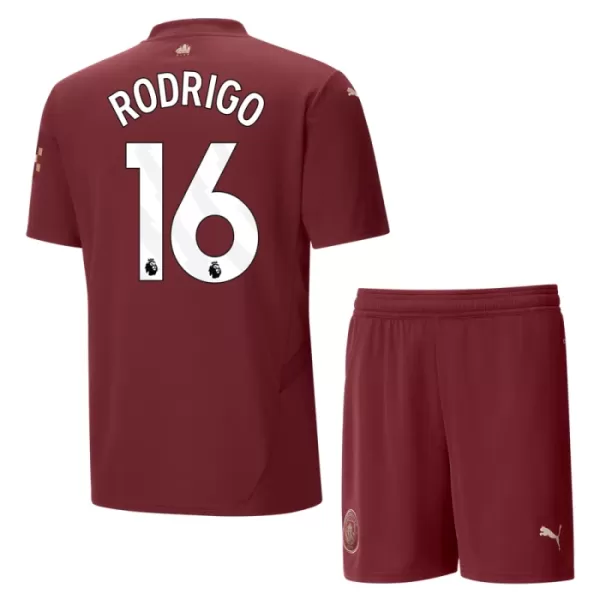 Manchester City Rodrigo Hernández 16 Derde Tenue Kinderen 24/25