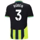 Manchester City Rúben Dias 3 Uitshirt 24/25