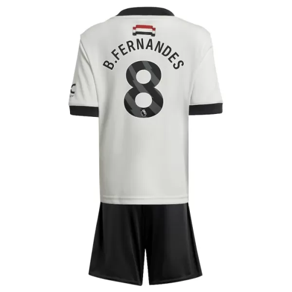 Manchester United Bruno Fernandes 8 Derde Tenue Kinderen 24/25