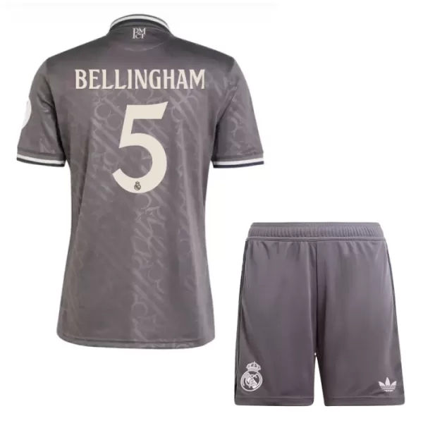 Real Madrid Jude Bellingham 5 Derde Tenue Kinderen 24/25