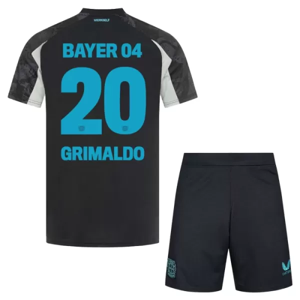 Bayer 04 Leverkusen Alejandro Grimaldo 20 Derde Tenue Kinderen 24/25