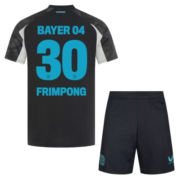 Bayer 04 Leverkusen Jeremie Frimpong 30 Derde Tenue Kinderen 24/25