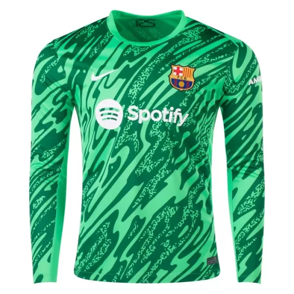 FC Barcelona Doelman Thuisshirt 24/25 Lange Mouwen