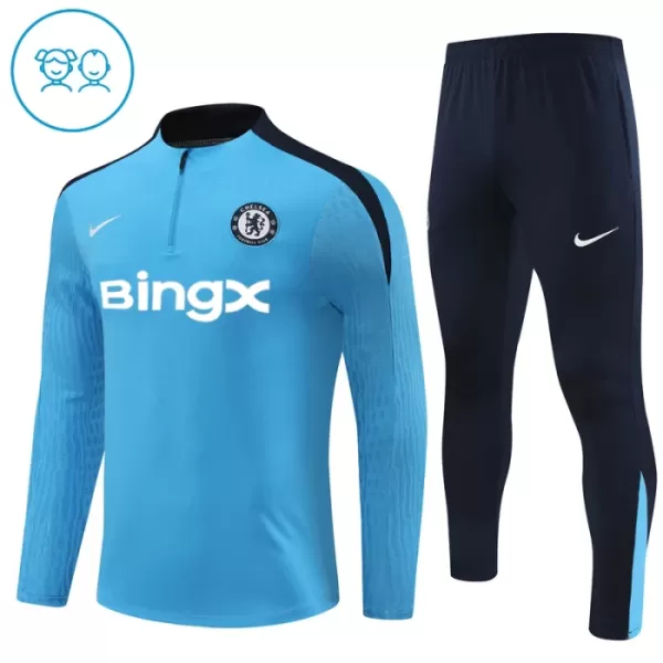 Chelsea Trainingssweaterset Kinderen 24/25 Blauw