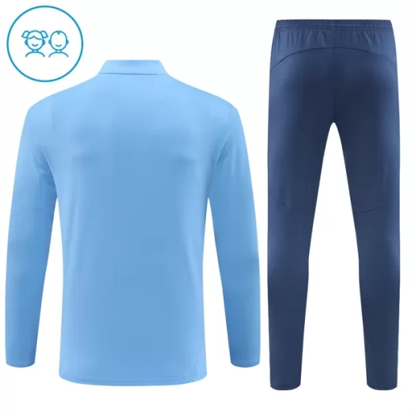 Manchester City Trainingssweaterset Kinderen 24/25 Blauw