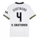 Borussia Dortmund Nico Schlotterbeck 4 Derde Shirt 24/25