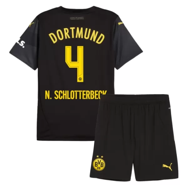 Borussia Dortmund Nico Schlotterbeck 4 Uittenue Kinderen 24/25