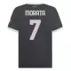 AC Milan Alvaro Morata 7 Derde Shirt 24/25