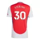 Arsenal Raheem Sterling 30 Thuisshirt 24/25