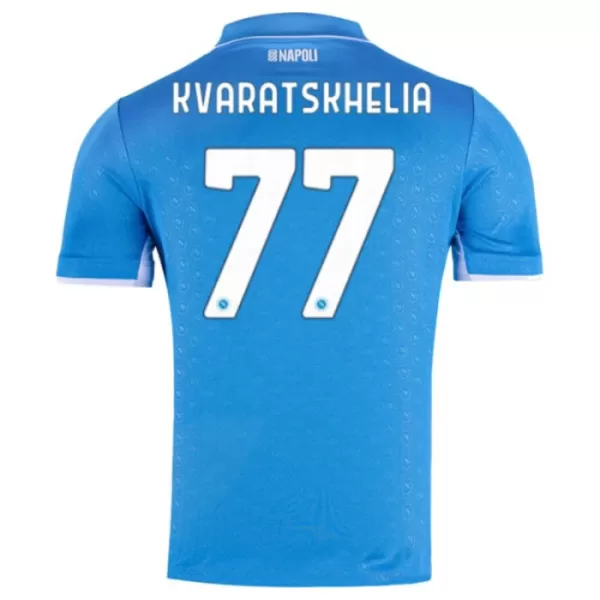 SSC Napoli Kvaratskhelia 77 Thuisshirt 24/25