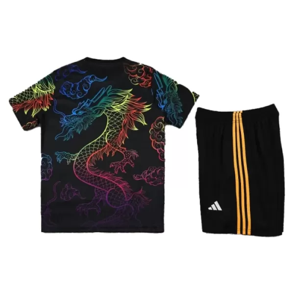 Real Madrid Tenue Kinderen Dragon 24/25 Zwart