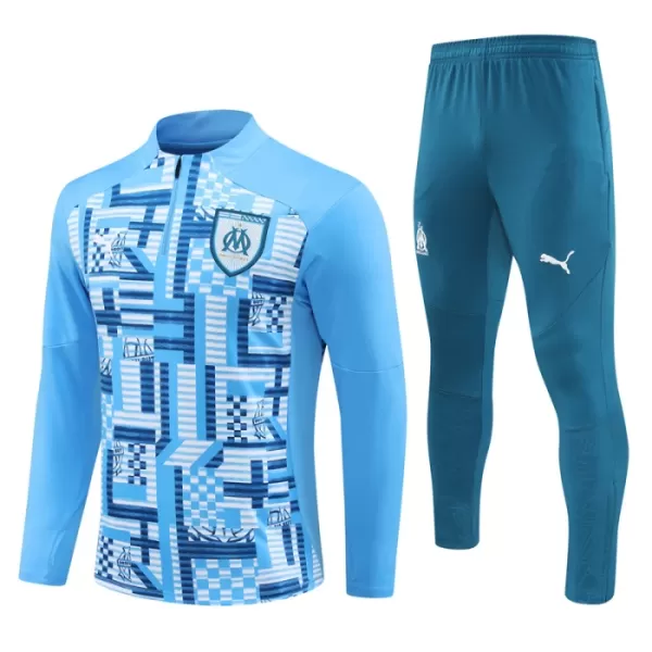 Olympique de Marseille Trainingssweaterset 24/25 Blauw