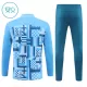 Olympique de Marseille Trainingssweaterset Kinderen 24/25 Blauw