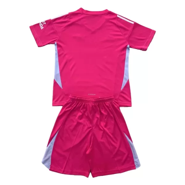 Arsenal Doelman Tenue Kinderen 24/25 Roze