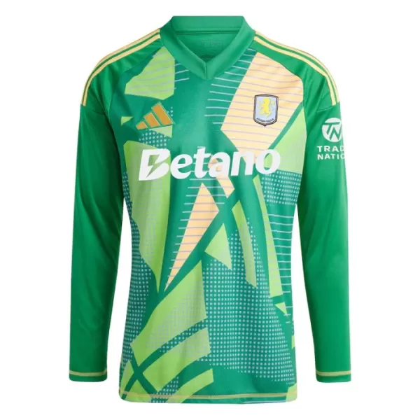 Aston Villa Doelman Shirt 24/25 Lange Mouwen Groente