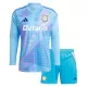 Aston Villa Doelman Tenue Kinderen 24/25 Lange Mouwen Blauw