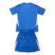 Leeds United Doelman Tenue Kinderen 24/25 Blauw