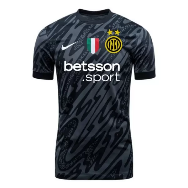 Inter Milan Doelman Shirt 24/25 Zwart