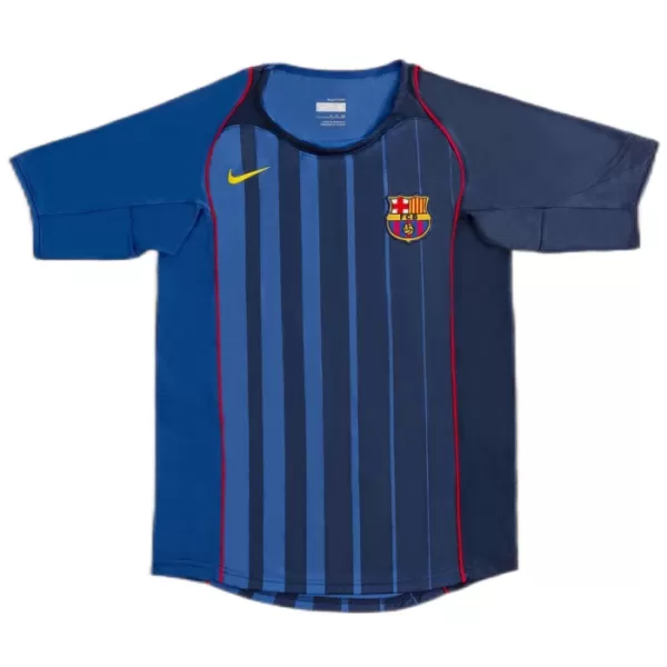 FC Barcelona 2004-05 Uitshirt Retro