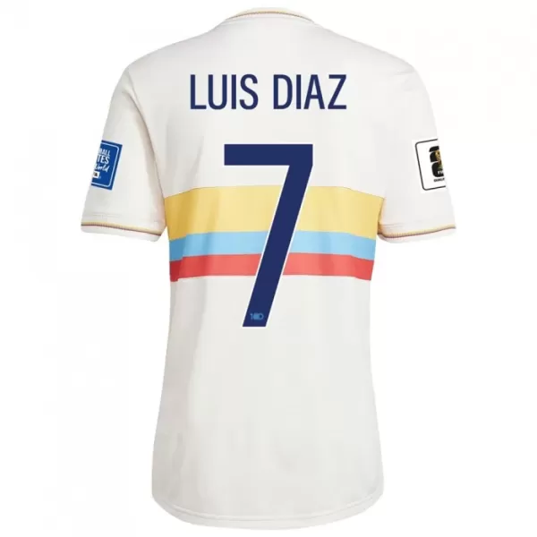 Colombia Luis Díaz 7 Shirt Jubileum 2024