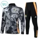 Real Madrid Trainingsjack Pak Kinderen Dragon 24/25 Zwart