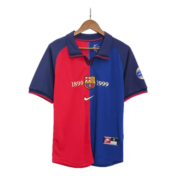 FC Barcelona 1999-00 Thuisshirt Retro