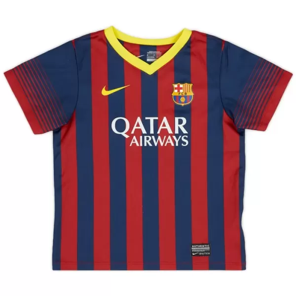 FC Barcelona 2013-14 Thuisshirt Retro