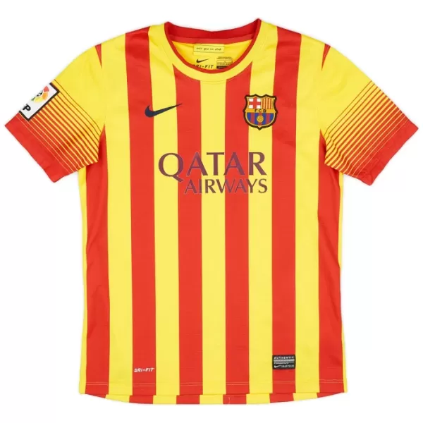 FC Barcelona 2013-14 Uitshirt Retro