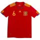 Spanje A. Iniesta 6 2010 Thuisshirt Retro