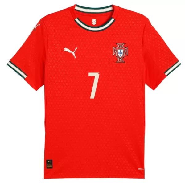 Portugal Cristiano Ronaldo 7 Thuisshirt 2025