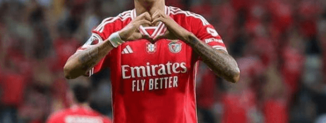 Di Maria scoort twee keer, Benfica jaagt op koploper